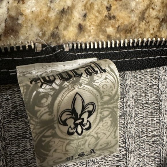 "Westin Motorcycle Club Rough Riders" Grey Sleeveless Top - Picture 9 of 9